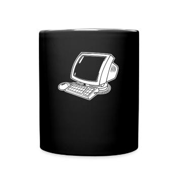 Développeur Web Développeur Web Ordinateur - Mug uni - noir - Devant