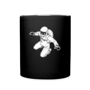 Indoor Skydiving - Full Colour Mug - black - Front