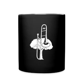 Fanfare Trombone Tree - Mug uni - noir - Devant