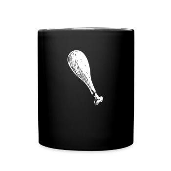 Thanksgiving - Tasse einfarbig - Schwarz - Vorne