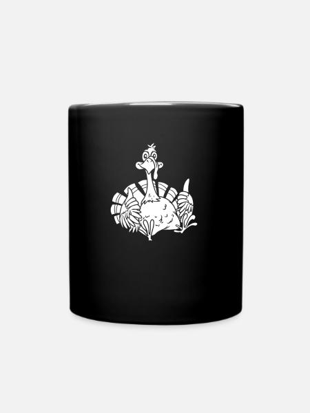 Thanksgiving - Tasse einfarbig - Schwarz
