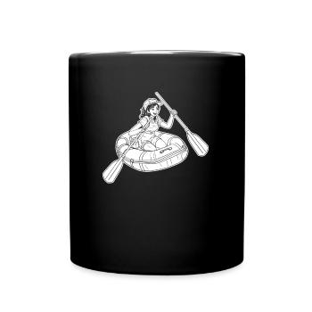 Rafting - Full Colour Mug - black - Front