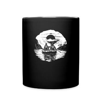 rafting - Full Colour Mug - black - Front