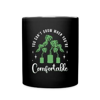 Monstera que vous ne pouvez pas cultiver quand vous êtes des plantes de balcon - Mug uni - noir - Devant