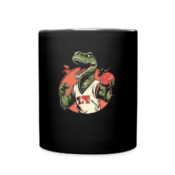 Joueur de basket-ball T Rex - Mug uni - noir - Devant