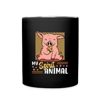 Élevage de porcs Mon Animal Bétail Pig Lovers - Mug uni - noir - Devant