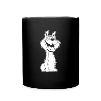 Lama Lama Sourire - Mug uni - noir - Devant