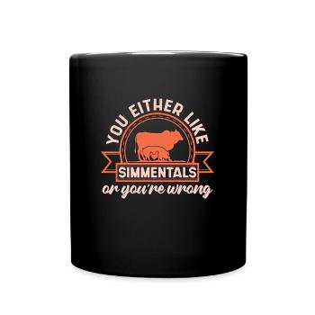 Éleveur de bétail Vous aimez soit Éleveur de bétail - Mug uni - noir - Devant