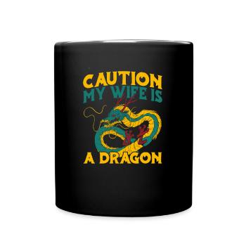 Année du Dragon 2024 - Mug uni - noir - Devant