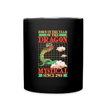 Year of the Dragon 2024 - Full Colour Mug - black - Front