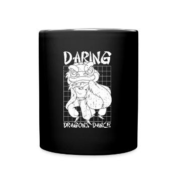 Année du Dragon 2024 - Mug uni - noir - Devant