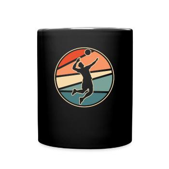 Volleyball Volleyball Players - Full Colour Mug - black - Front