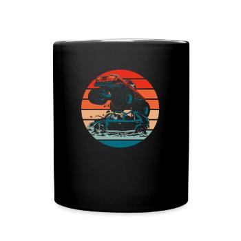 Monster Truck - Mug uni - noir - Devant