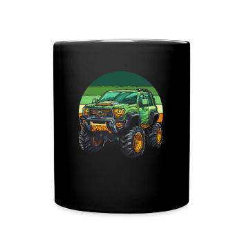 Monster Truck - Mug uni - noir - Devant
