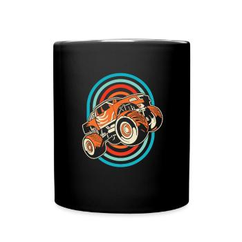 Monster Truck - Mug uni - noir - Devant