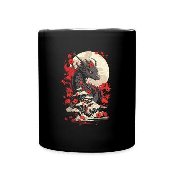 Year of the Dragon 2024 - Full Colour Mug - black - Front