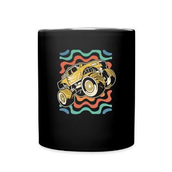 Monster Truck - Full Colour Mug - black - Front