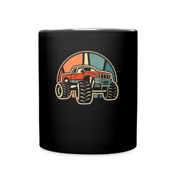 Monster Truck - Full Colour Mug - black - Front
