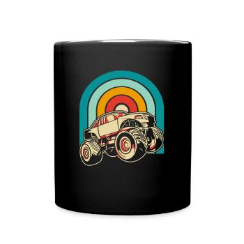 Monster Truck - Mug uni - noir - Devant