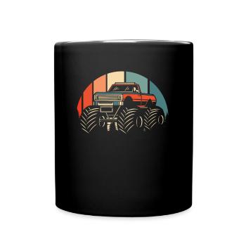 Monster Truck - Full Colour Mug - black - Front