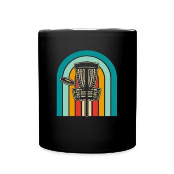 Frisbee Golf Disc Golf - Full Colour Mug - black - Front