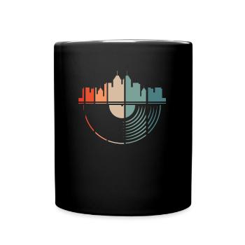 Vinyl Record Collector - Full Colour Mug - black - Front