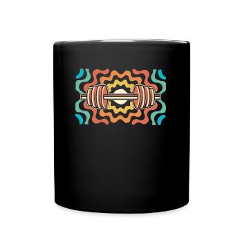 Fitness - Full Colour Mug - black - Front