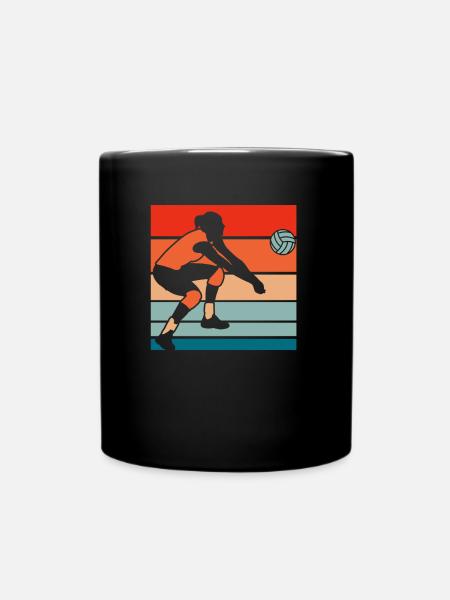 Volley-ball Volley-ball - Mug uni - noir