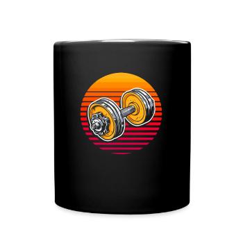 Fitness - Full Colour Mug - black - Front