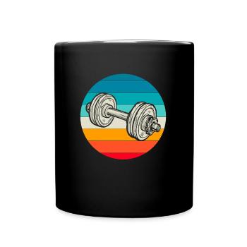 Fitness - Full Colour Mug - black - Front