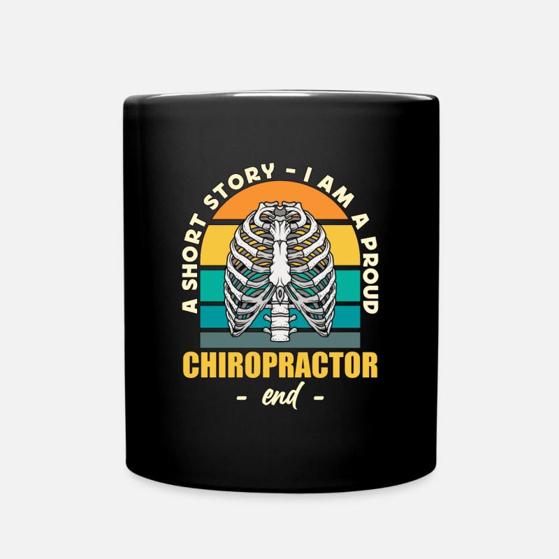 Chiropraticien Une petite histoire Je suis orthopédiste chiro - Mug uni - noir