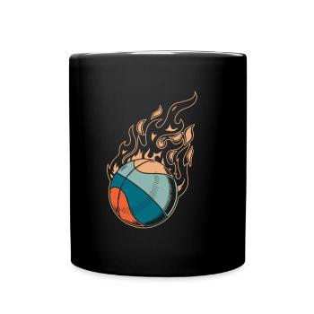 Joueur de basket-ball - Mug uni - noir - Devant