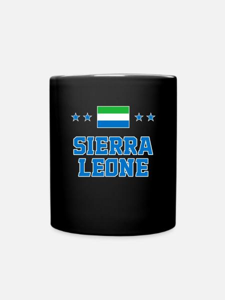 Sierra Leone - Full Colour Mug - black