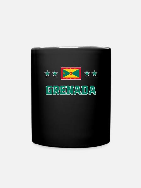 Grenada - Full Colour Mug - black