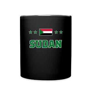 Sudan - Full Colour Mug - black - Front