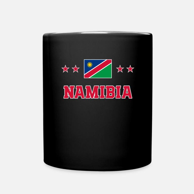 Namibia - Tasse einfarbig - Schwarz