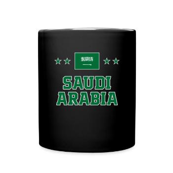 Saudi Arabia - Full Colour Mug - black - Front
