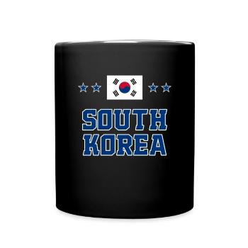 South Korea - Full Colour Mug - black - Front
