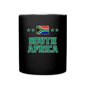 South Africa - Full Colour Mug - black - Front