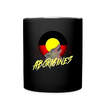 Aborigines - Full Colour Mug - black - Front