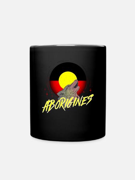 Aborigènes - Mug uni - noir