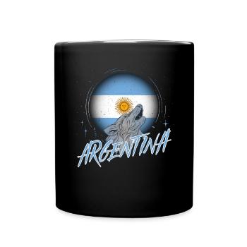 Argentine - Mug uni - noir - Devant