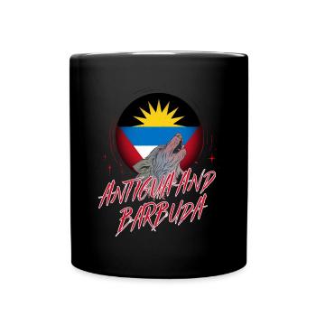 Antigua and Barbuda - Full Colour Mug - black - Front