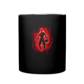 Joueur de basket-ball - Mug uni - noir - Devant