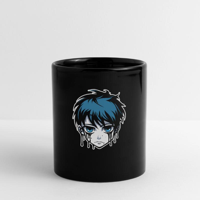 Emo Gothic Tasse einfarbig