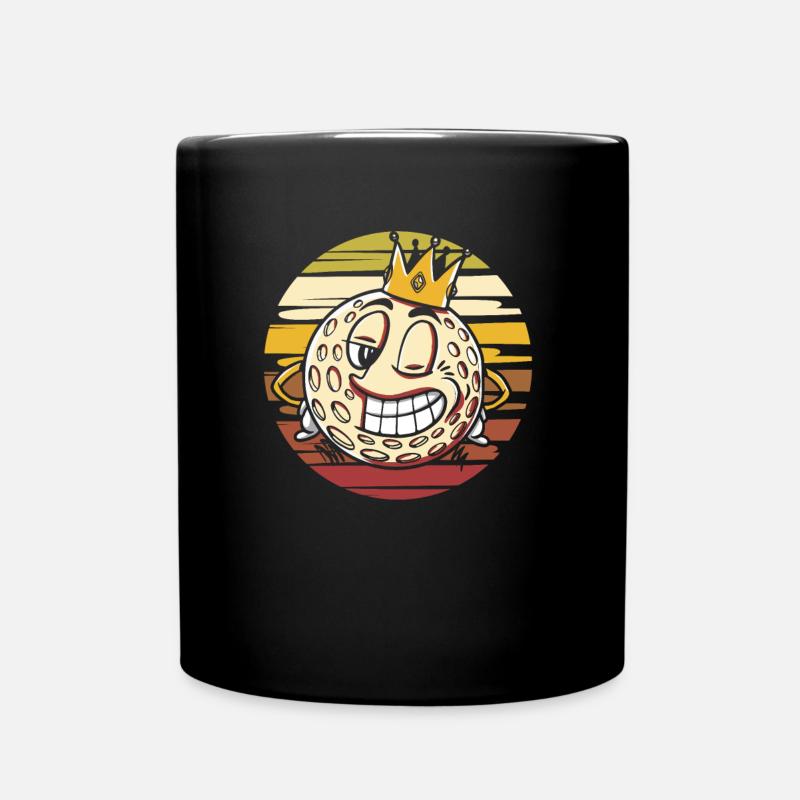Golf Golfer Golfen - Tasse einfarbig - Schwarz