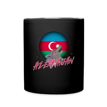 Azerbaijan - Full Colour Mug - black - Front