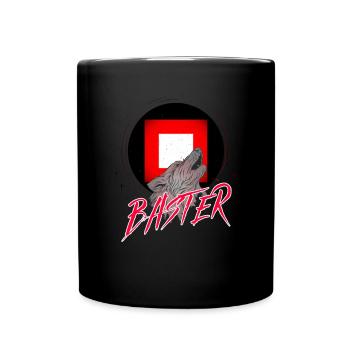 Baster - Mug uni - noir - Devant