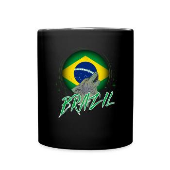 Brazil - Full Colour Mug - black - Front