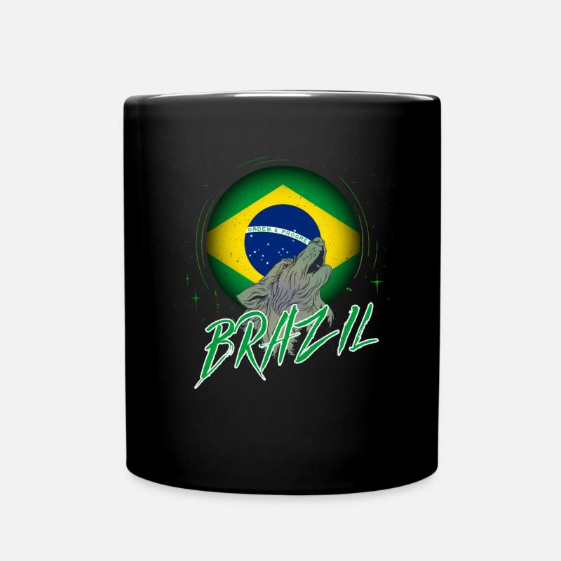 Brésil - Mug uni - noir